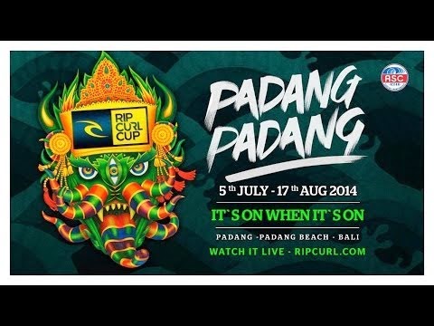 Official Teaser Rip Curl Cup Padang Padang 2014