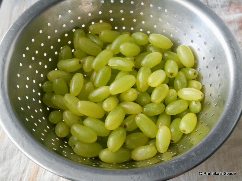Prethika's Space How to Clean Grapes Naturally