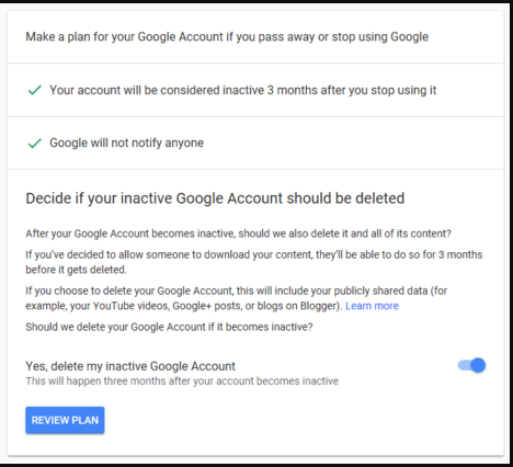 الخطوة الأكثر أهمية لحذف حساب جوجل 