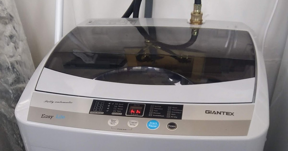 Through a Glass, Darkly My Giantex Easy Life Washing Machine