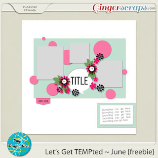 June 2015 Template Challenge 2 Tmplate by Dagi's Temp-tations