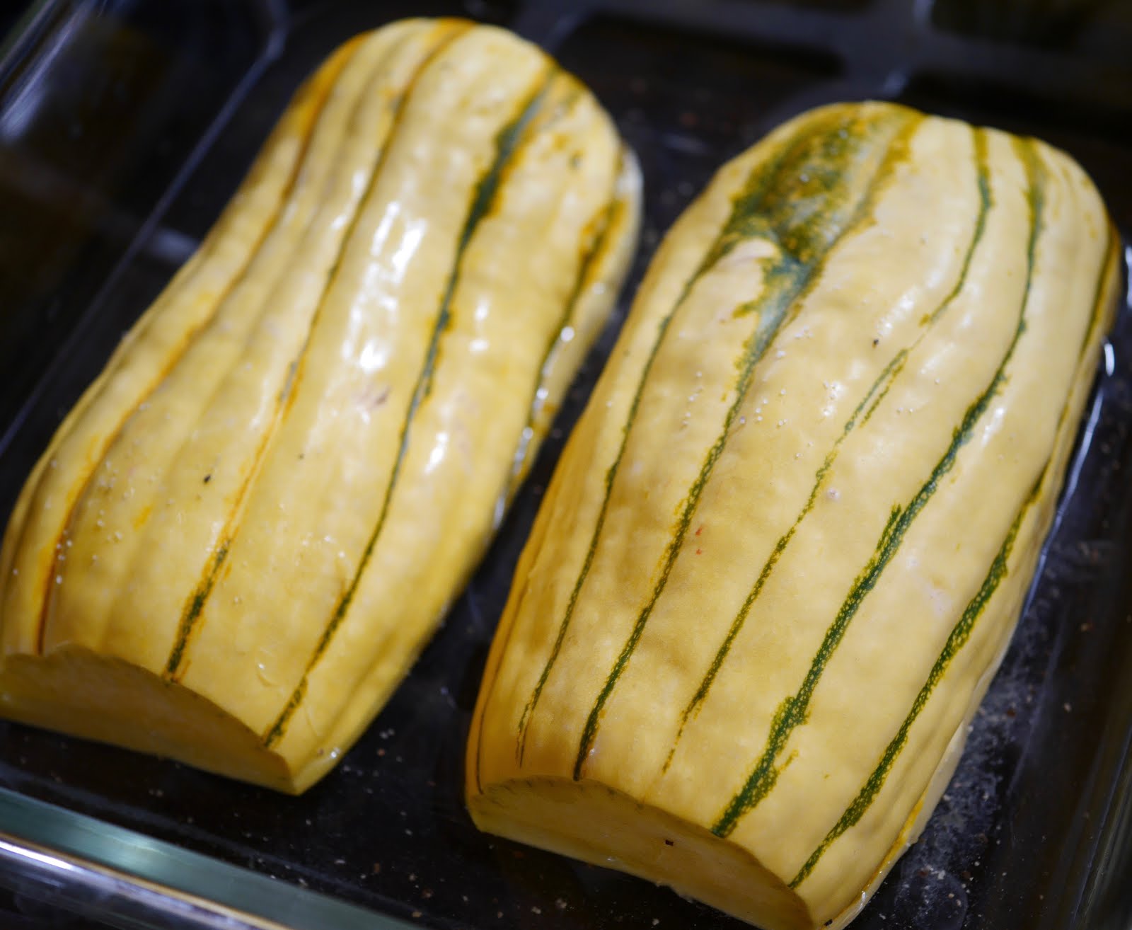 Foods For Long Life Delicata Squash Stuffed With Spicy Black Beans and