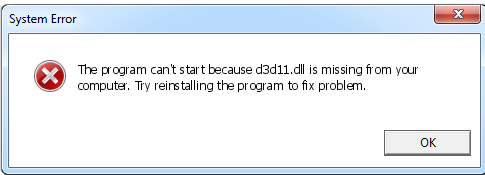 le fichier d3d11.dll