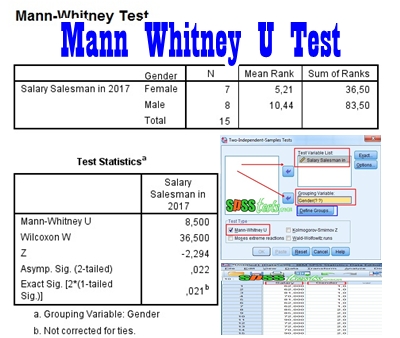 How to Mann Whitney U Test in SPSS Completed Successfully