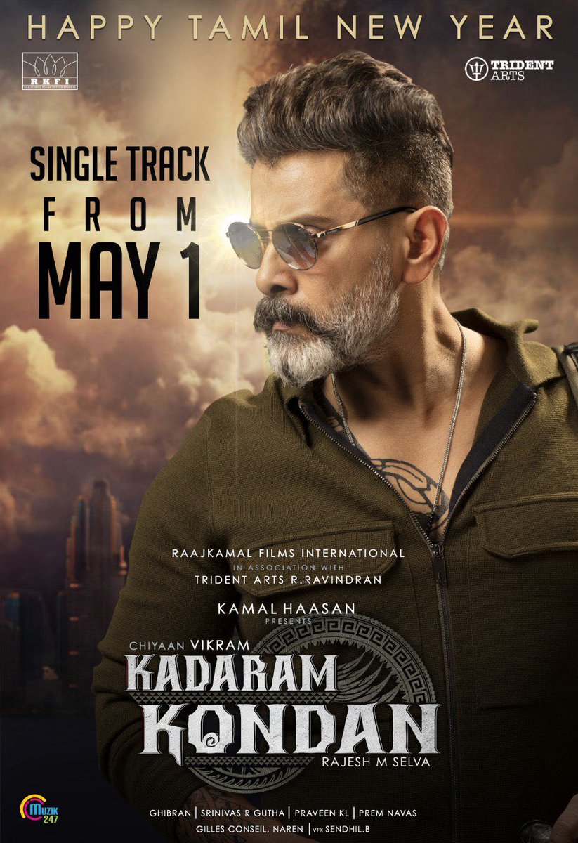 Kadaram Kondan Movie First Single Track On May 1st - Chiyaan Vikram FANS |  Official Fans Website  Kennedy | CVF