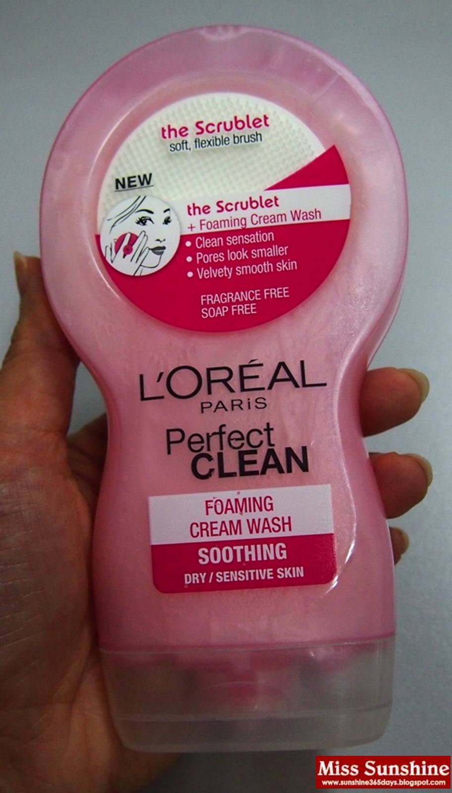 loreal perfect clean face wash