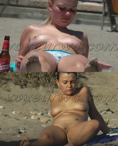 JT Nude Beach 1276-1296 (Candid nude nudist girls tan on the public beach)