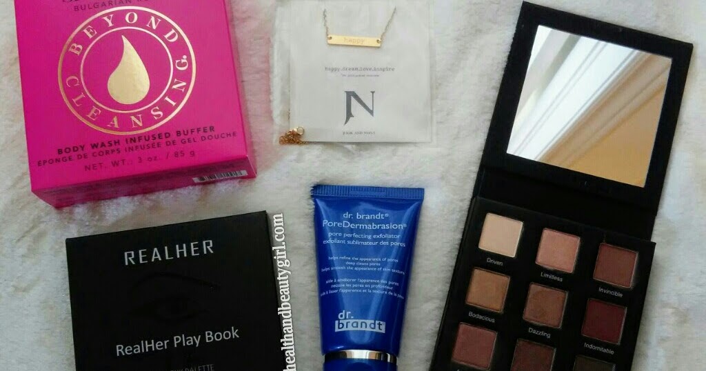 Health and Beauty Girl FabFitFun Starter / Trial Box Fall 2017