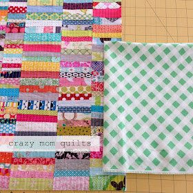 crazy mom quilts: how to make an envelope backed pillow