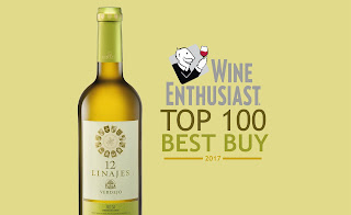 12 Linajes Verdejo en el Top 100 de Wine Enthusiast