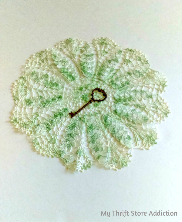 vintage crocheted doily
