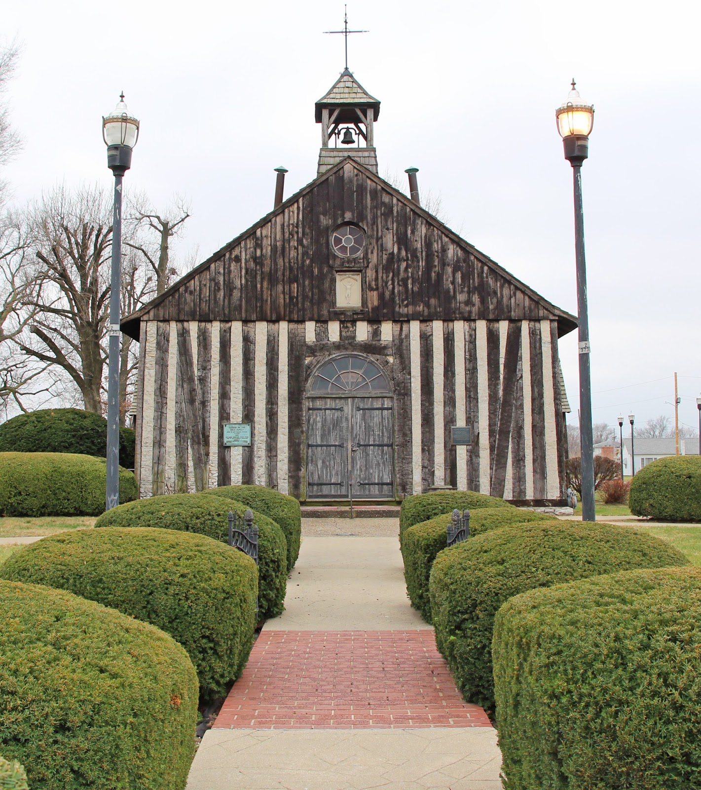 Out and About the Midwest Historic Church of the Holy Family in