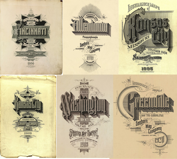 35 Portadas tipográficas entre 1880 y 1920. - Lettering Time