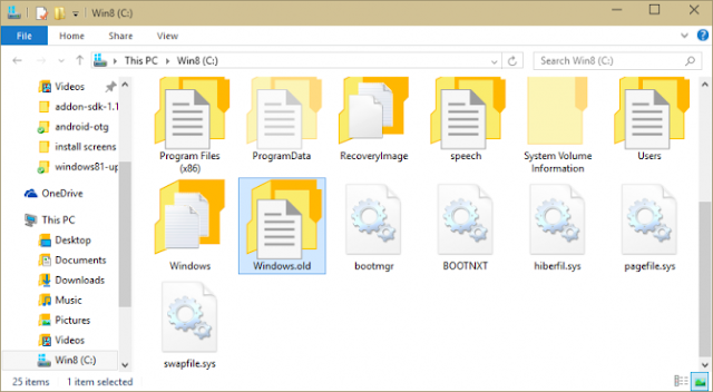 Cara Menghapus Folder Windows.old di Windows 10