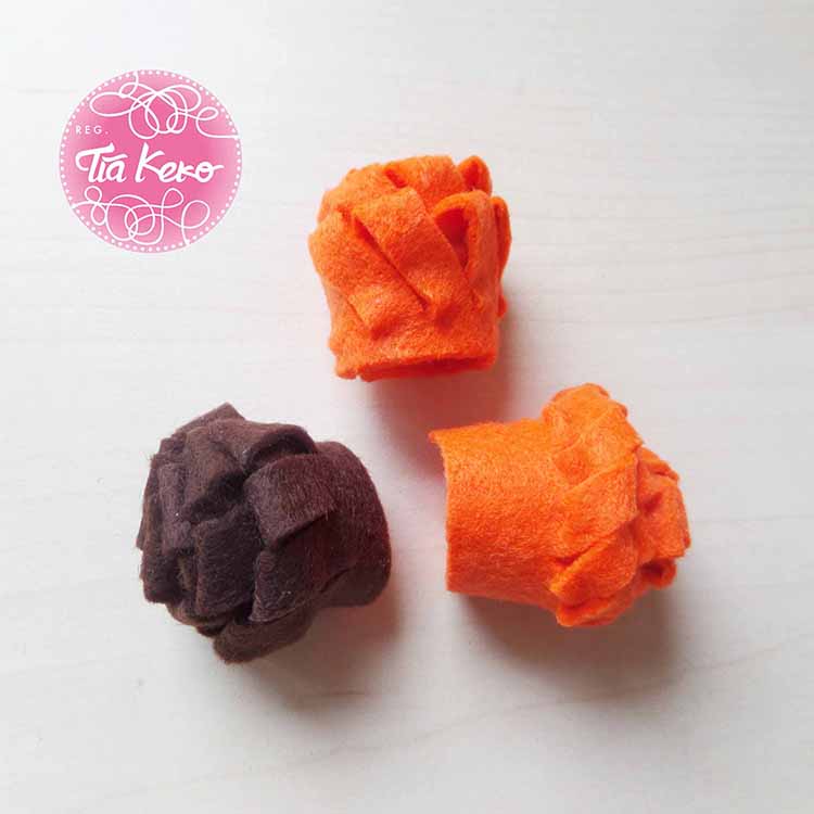 Tía Keko manualidades niños fieltro