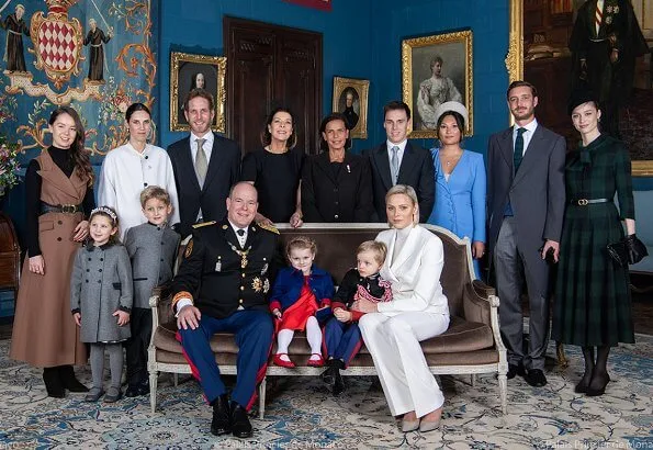 Beatrice Borromeo, Princess Caroline,  Princess Stephanie, Princess Alexandra, Princess Gabriela and Princess Charlene