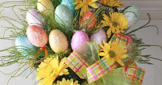 Decoración con huevos de pascua ~ Solountip.com