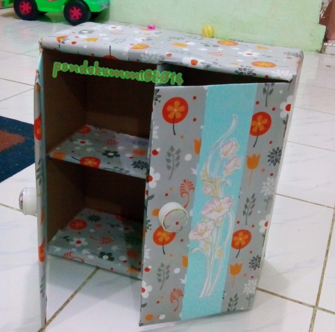 Cara Membuat Lemari Kecil Dari Kardus LEMARILA