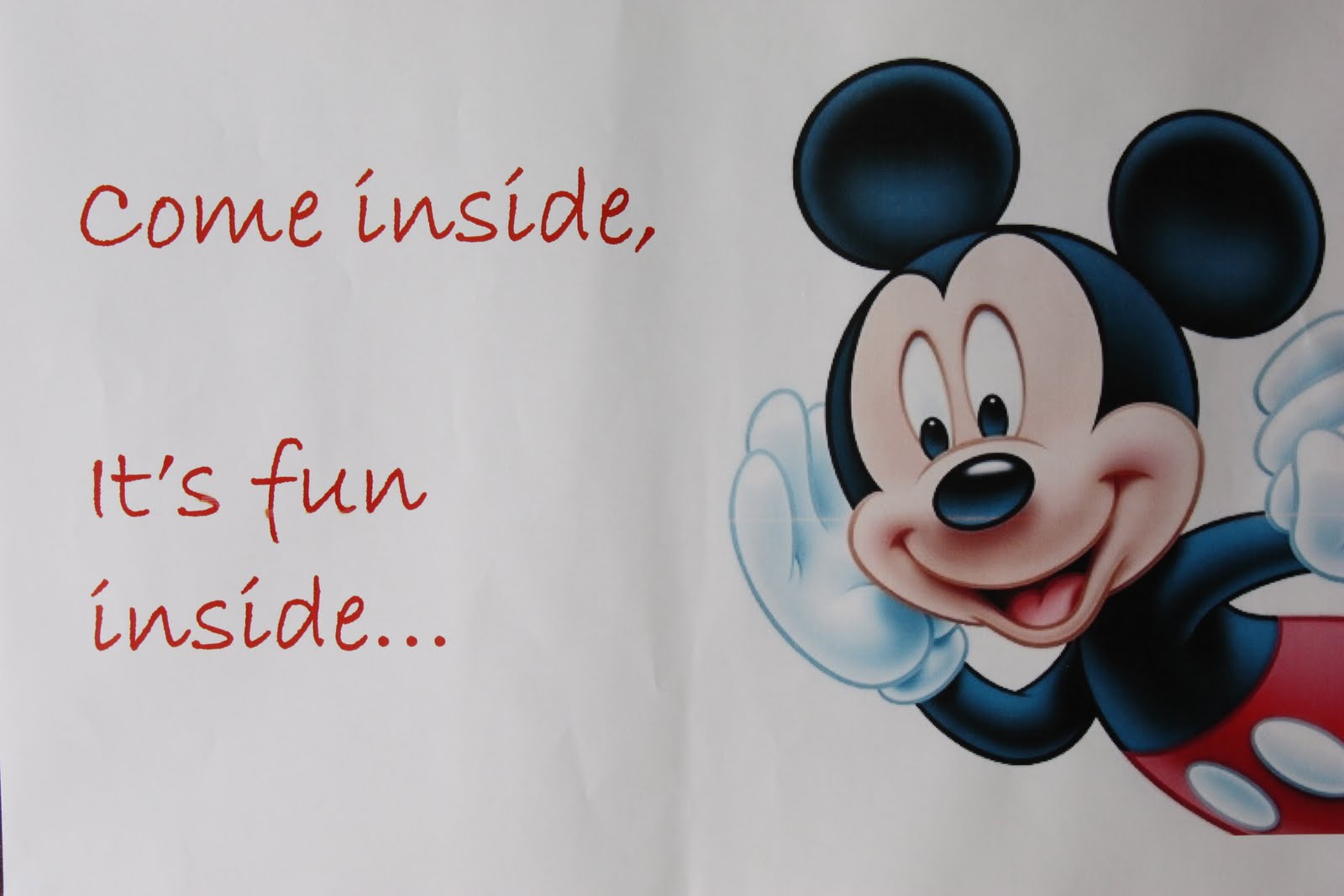 Come Inside It s Fun Inside  Come Inside It s Fun Inside