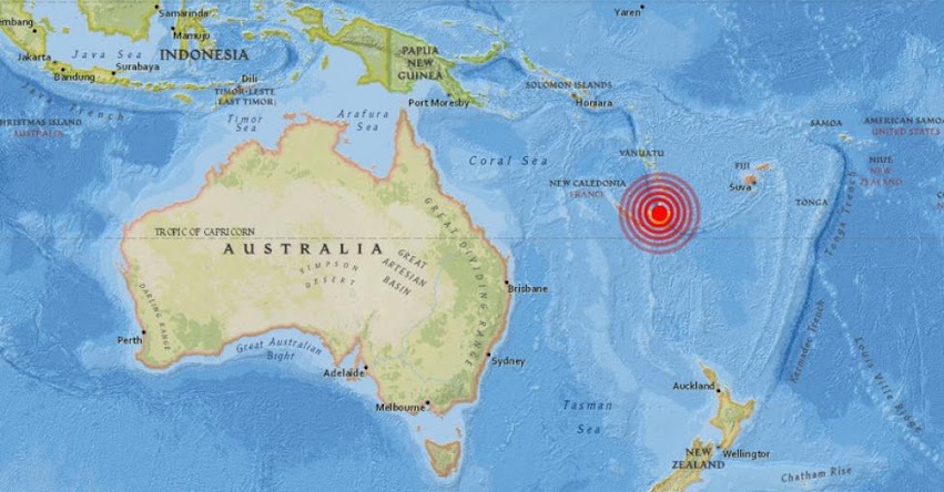TERREMOTO EN NUEVA CALEDONIA de magnitud 7.3 Grados - Alerta de Tsunami Océano Pacífico (Hoy Domingo 19 Noviembre 2017) Sismo Temblor EPICENTRO Tadine - Isla Maré - Vanuatu - USGS TERREMOTO EN NUEVA CALEDONIA de magnitud 7.3 Grados - Alerta de Tsunami Océano Pacífico (Hoy Domingo 19 Noviembre 2017) Sismo Temblor EPICENTRO Tadine - Isla Maré - Vanuatu - USGS