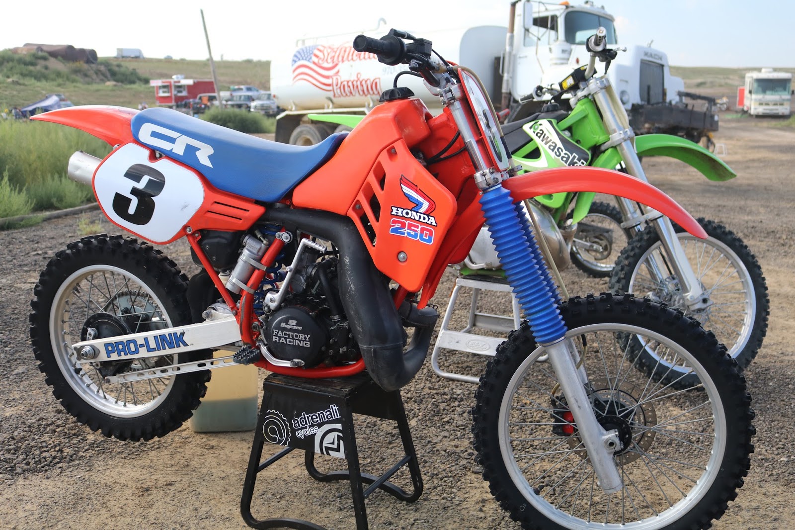 OldMotoDude: Honda CR250 #3 at the Rocky Mountain Vintage MX
