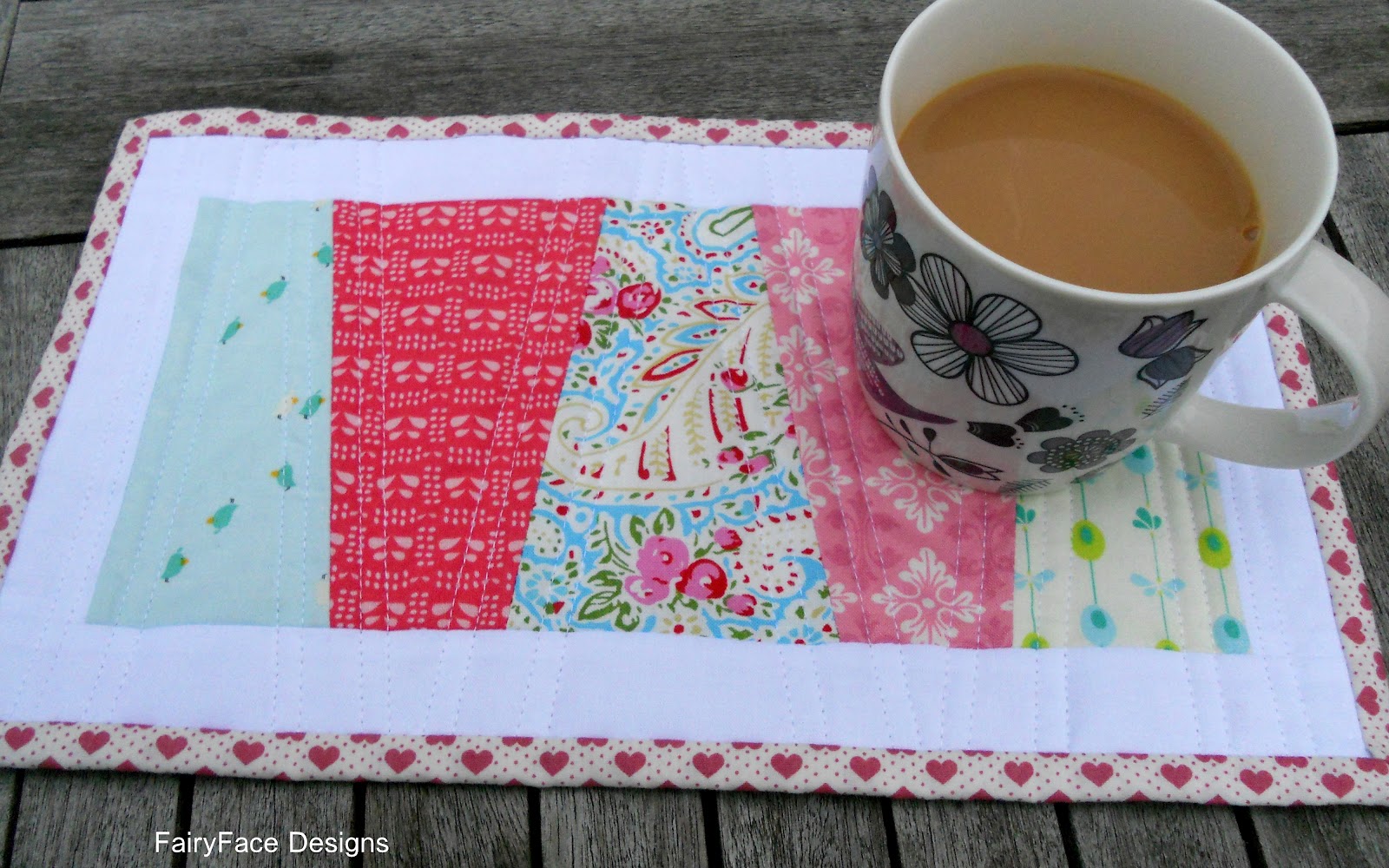 Easy Mug Rug Introduction To Quilting