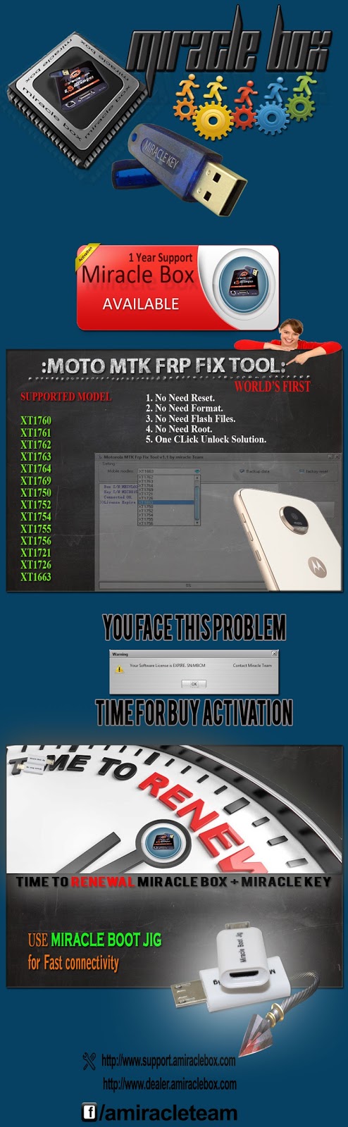 Miracle MOTO MTK FRP FIX TOOL 1.1 Beta .. (21st Sep 2017)