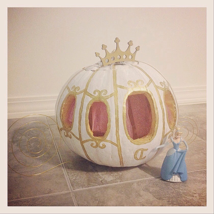 Princess Carriage Halloween Pumpkin