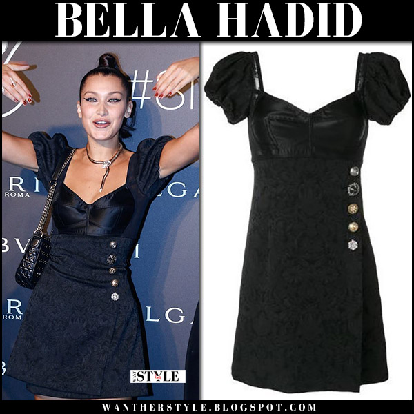 bella hadid mini dress
