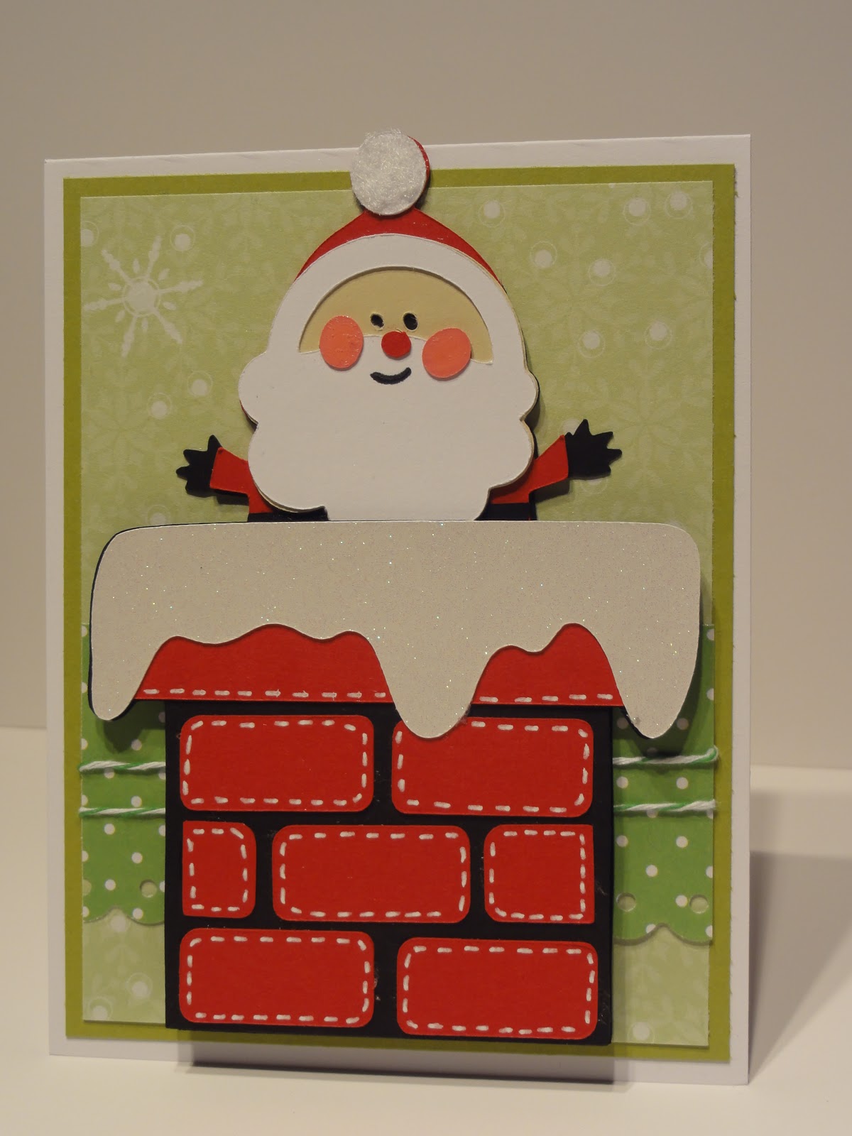 Krafty Kyle Designs Christmas Cards Galore Cute Santa Card