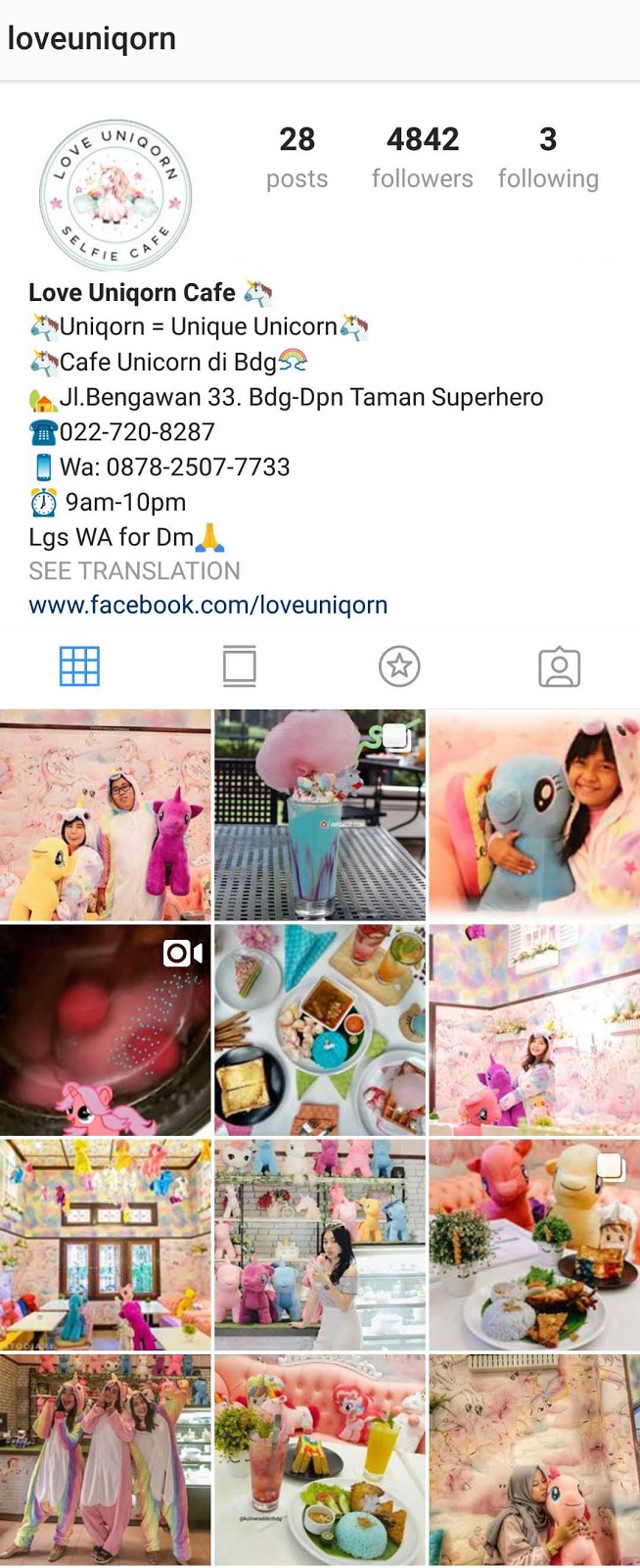 Unicorn Cafe Bandung Unicorn Cafe Bandung