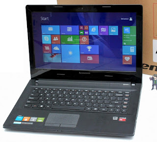 Laptop Lenovo G40-45 AMD A6 Second Fullset