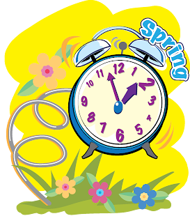 clock springing forward