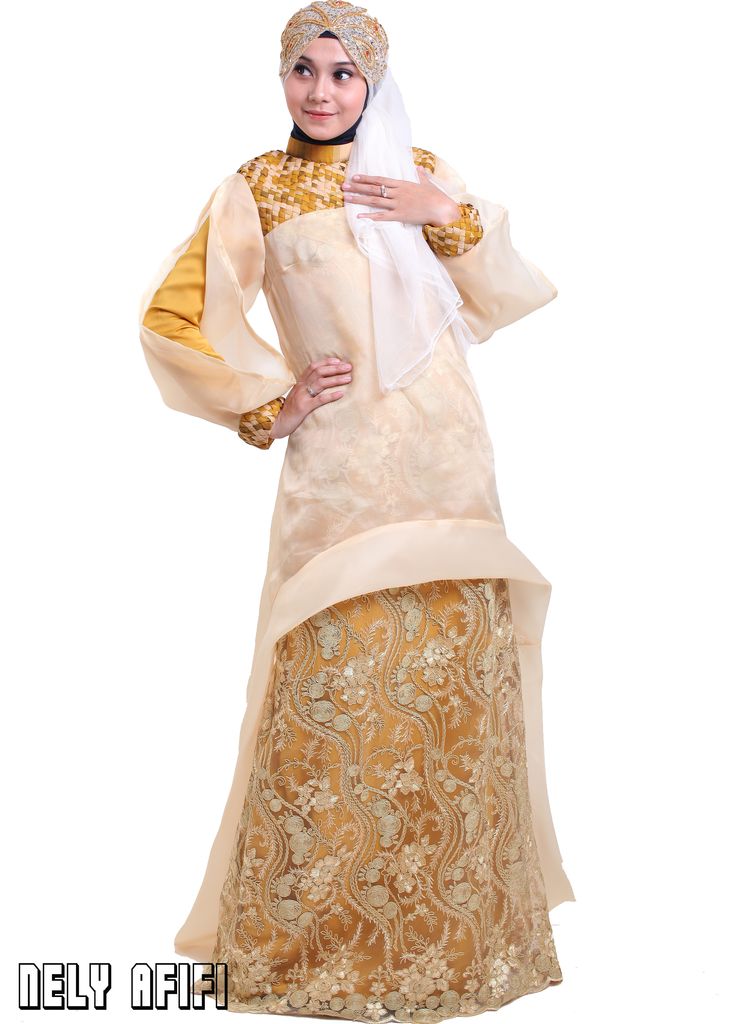 Gaun Kebaya Pesta Muslim Model Terbaru
