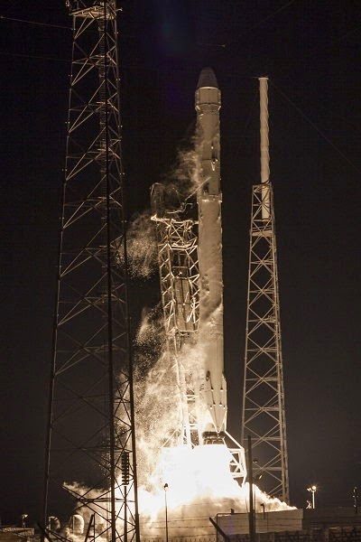 Falcon 9 rocket lifts off from Cape Canaveral, Florida