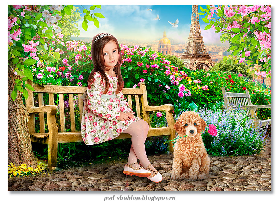 Дизайнерские шаблоны фотокниг: Детсад