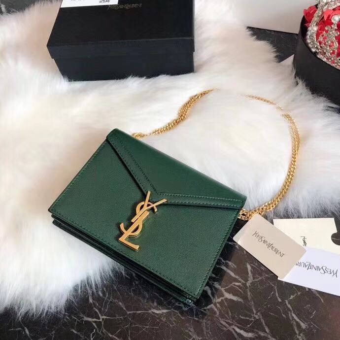 cassandra monogram clasp bag