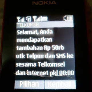 Pulsa Gratis 50.000 Dari Telkomsel Pulsa Gratis 50.000 Dari Telkomsel
