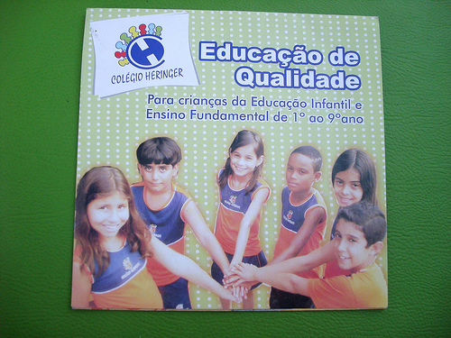Folder de educação - 1