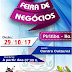 Feira de Negócios será realizada em Piritiba-BA