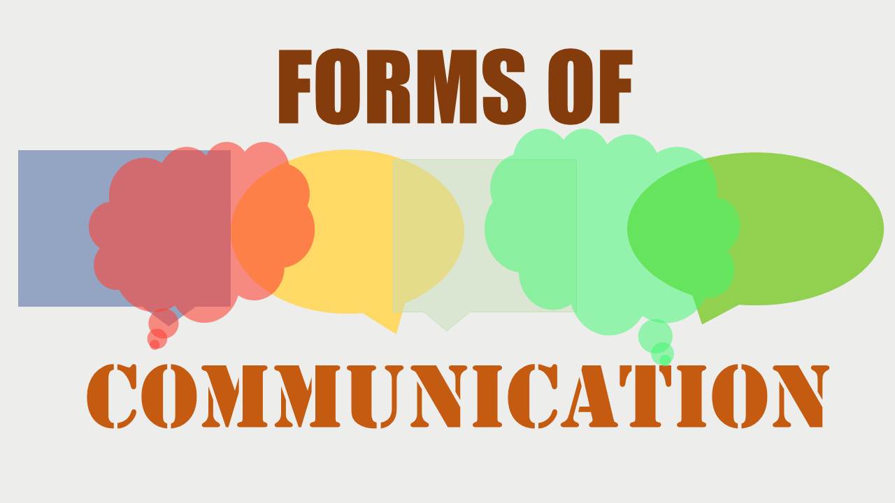 forms of communication studentniche forms of communication