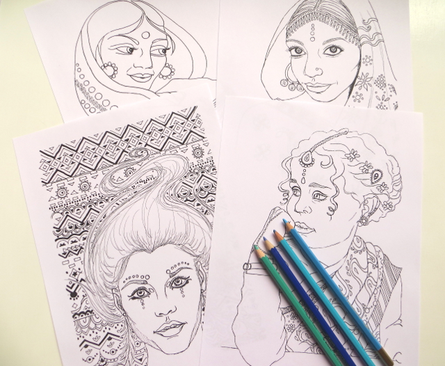 Making a Coloring Book Part 2