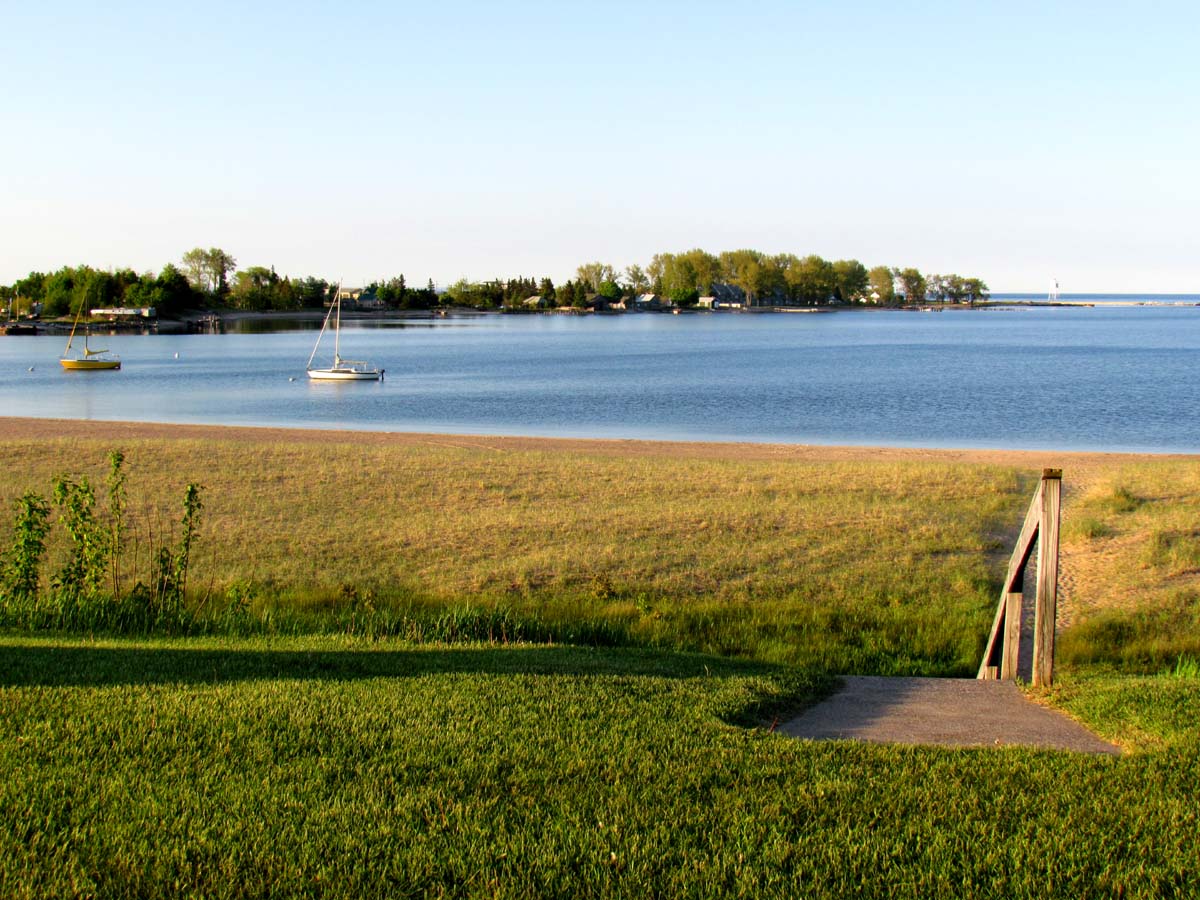 The Agatelady Adventures and Events Grand Marais Bay, Agate Lamp, and