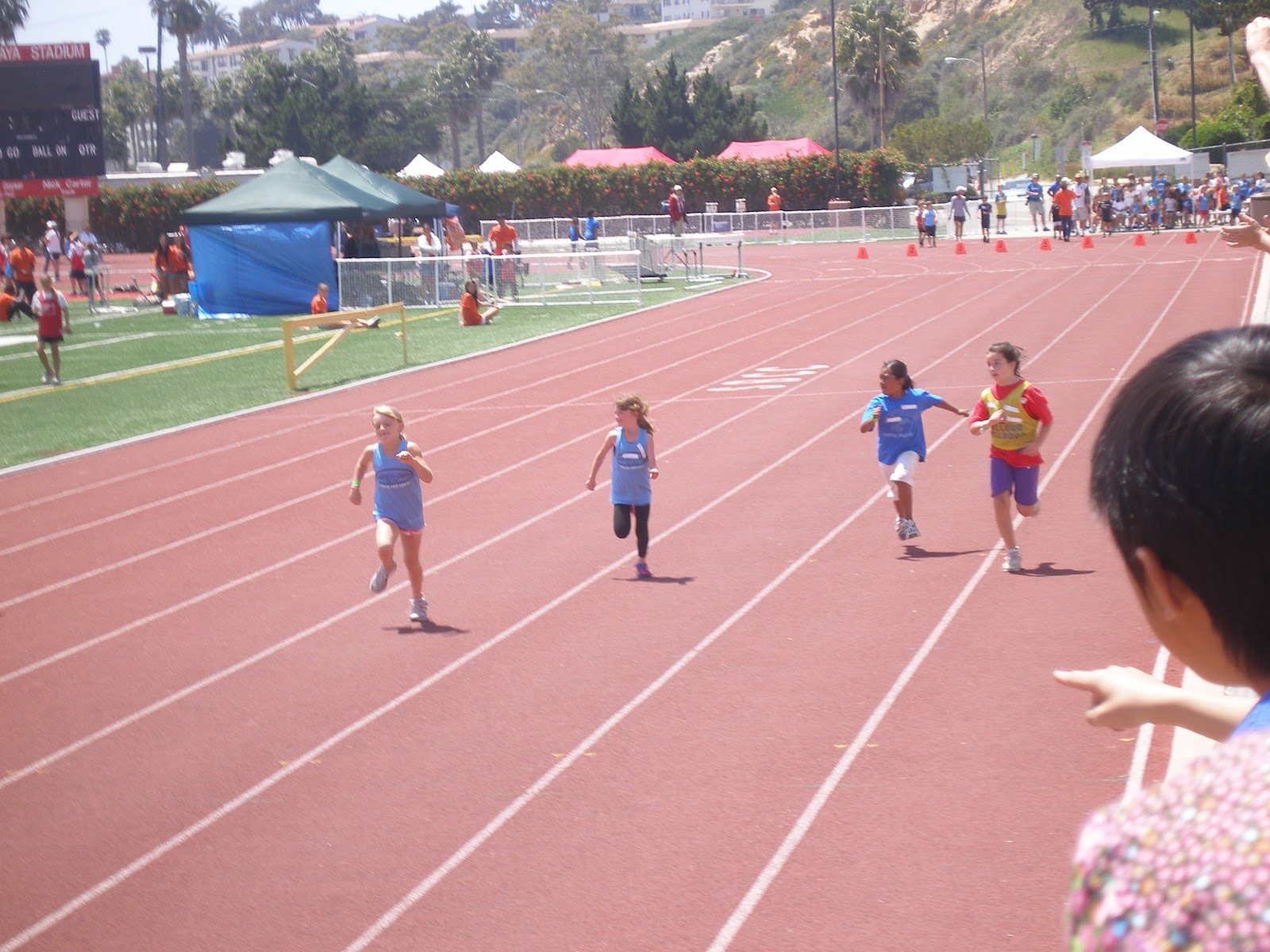 Second Wind Elementary School Students Introduced to Track and Field