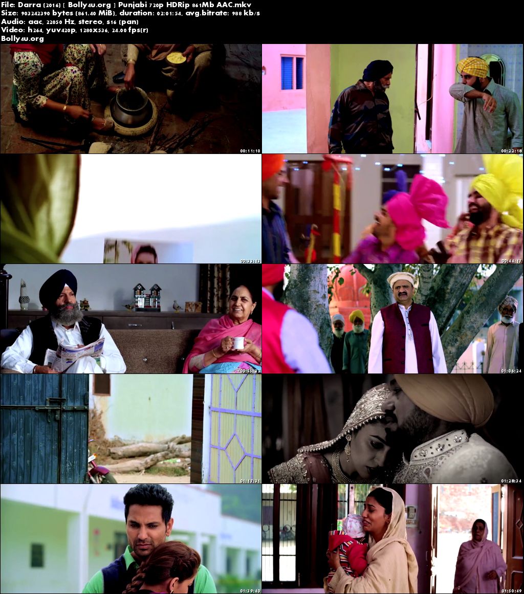Darra 2016 HDRip 350MB Full Punjabi Movie Download 480p