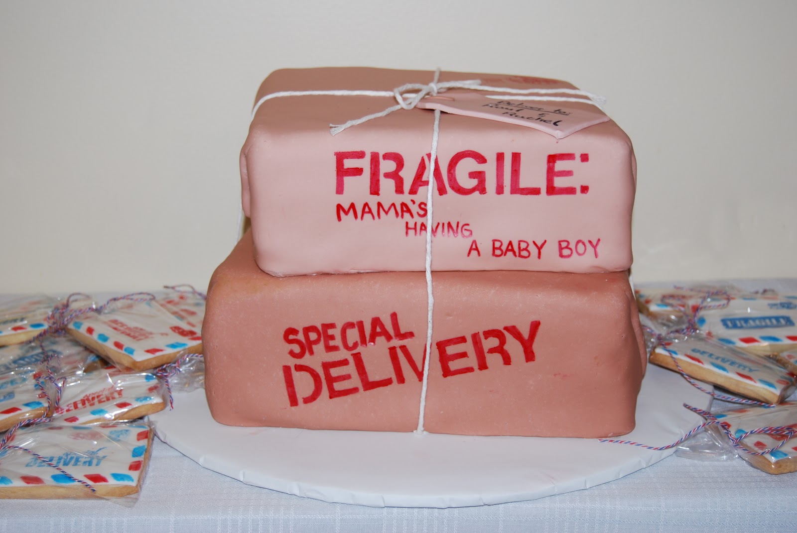 Leelees Cakeabilities Special Delivery Baby Shower Cake