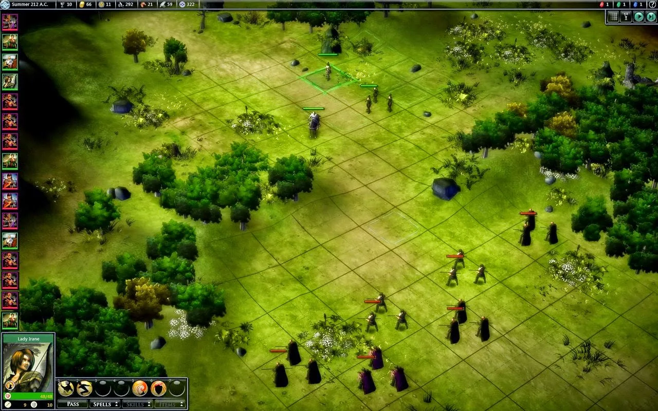 Fallen Enchantress Legendary Heros Screenshot PC game