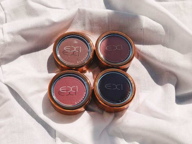 EX1 Cosmetics Blusher Review Swatch Swatches