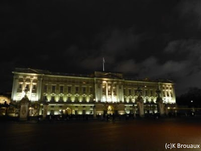 Palais de Buckingham, de nuit