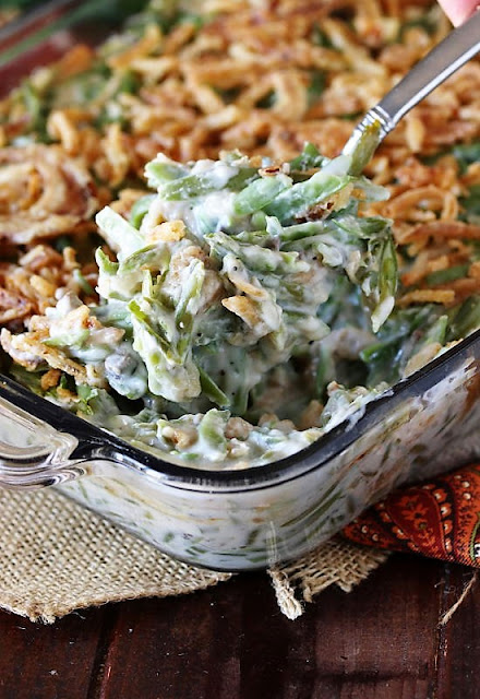 Classic Green Bean Casserole with French Cut Green Beans Image